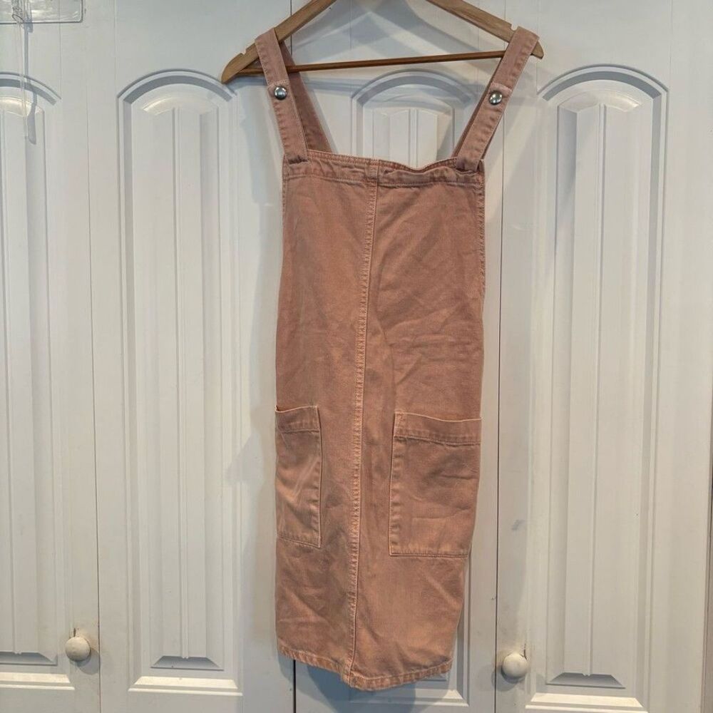 ASOS Pale Pink Overall Dress Size 10